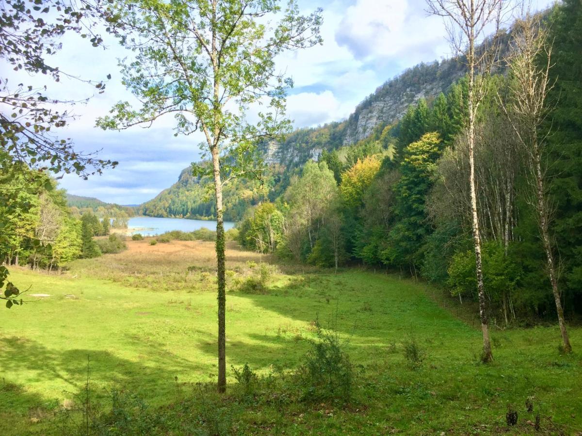 Spacious Apartment In Old Farm Close To Lac De Vouglans La Tour-du-Meix Eksteriør billede